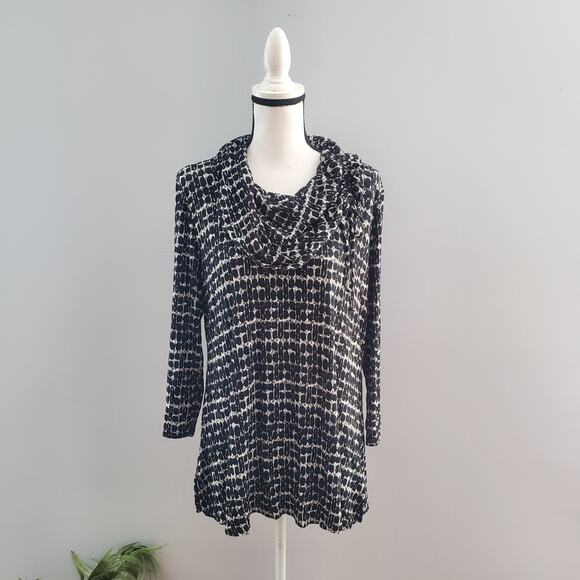 Ruby Rd. Oversized Cowl Neck Lightweight Sweater M - Picture 1 of 7